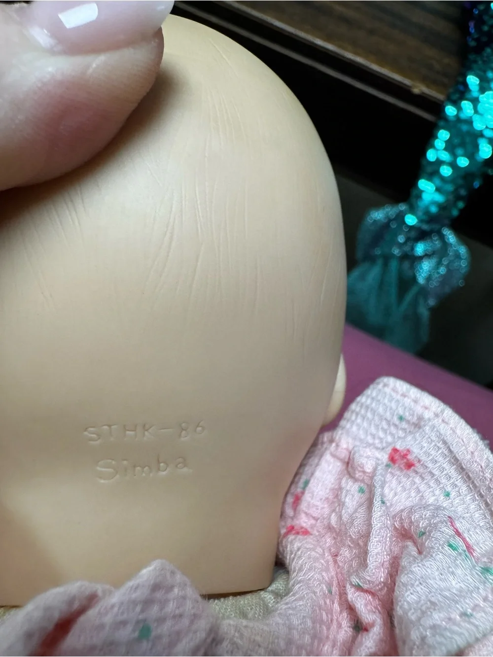 Pink Baby Doll in Pink Chick Print Outfit